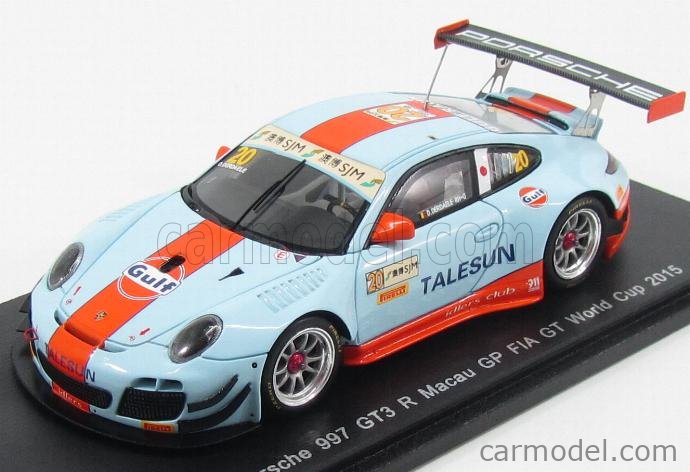 SPARK-MODEL SA095 Scale 1/43 | PORSCHE 911 997-2 GT3R TEAM GULF RACING ...