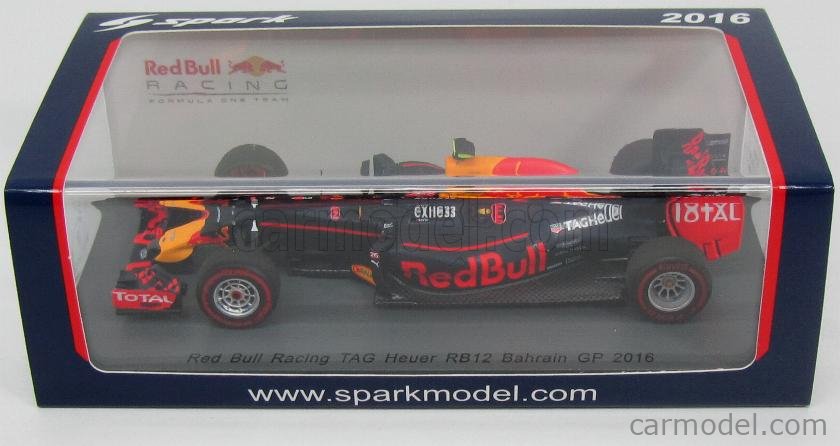 SPARK-MODEL S5008 Scale 1/43 | RED BULL F1 RB12 TAG HEUER N 26 BAHRAIN ...