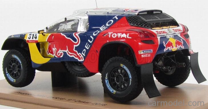 1:43 Peugeot 2008 DKR Rally Dakar 2016 #314 Loeb 
