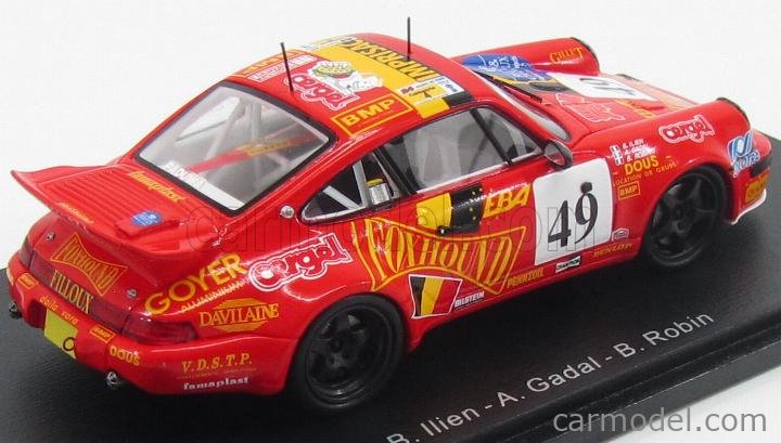 Miniature Spark 1/43 - Porsche 911 964 Carrera RSR #65 - Le Mans 1993 - Richter/Wlazik