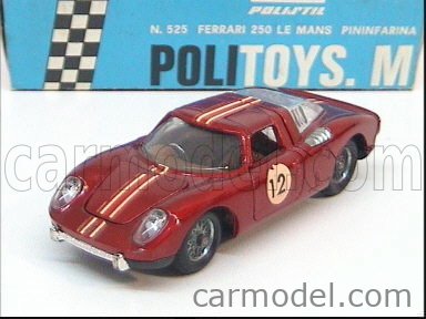VINTAGE POLITOYS FERRARI 250 LE MANS PININFARINA 1/43 (455) - UK