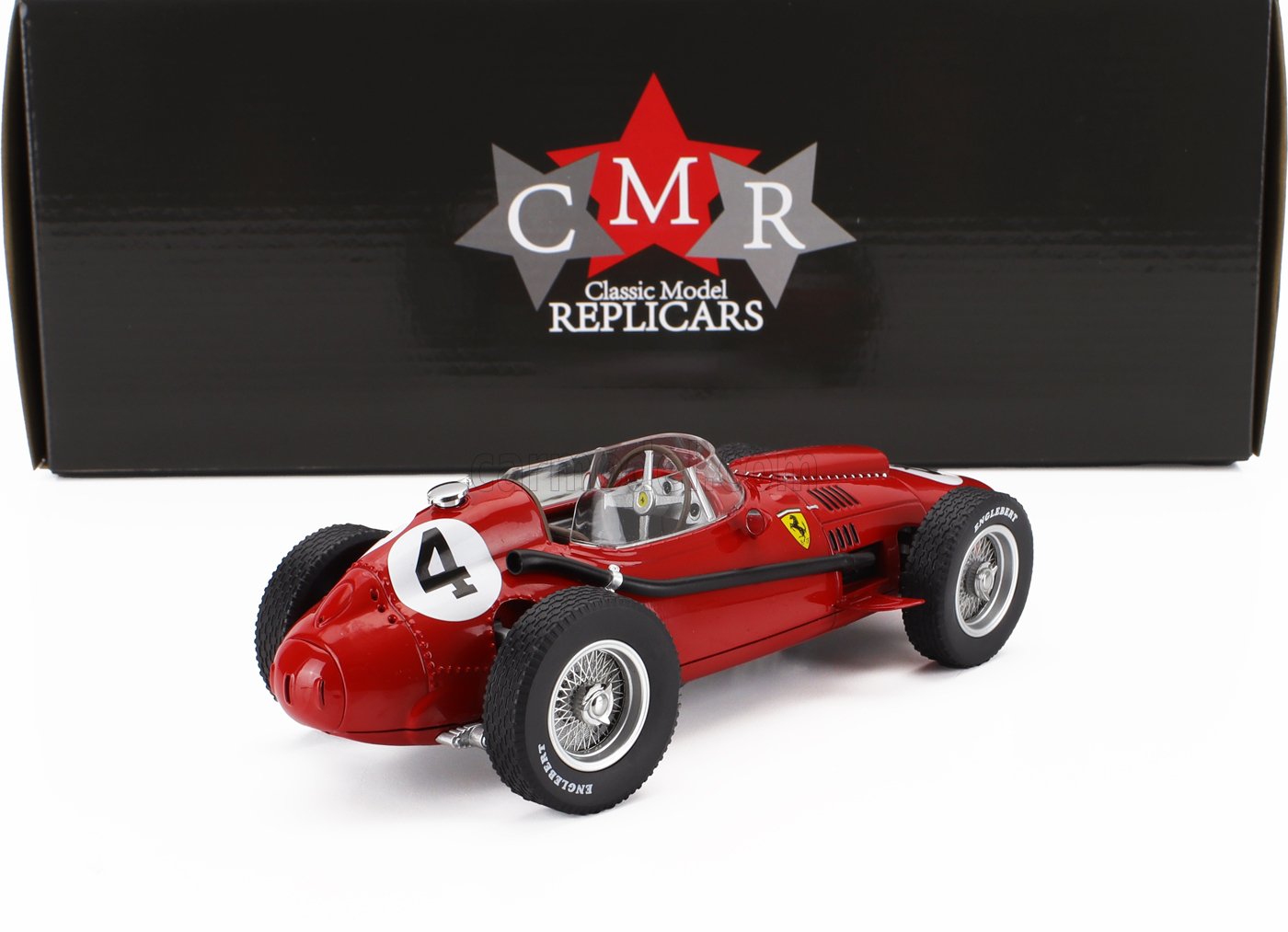 MODELLINO AUTO STATICO CMR FERRARI F1 DINO 246 HAWTHORN WINNER FRANCIA 1958 1/18