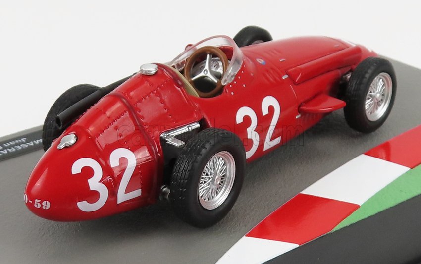 MODELLINO AUTO STATICO DIECAST MASERATI F1 250F #32 1957 FANGIO MODELLISMO 1/43