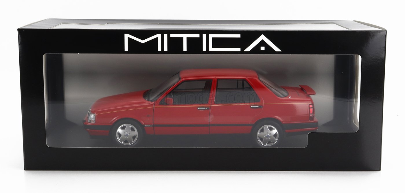 Lancia Thema 8.32 Ferrari 2S 1986 Rouge Winner Métallique 1/18 Mitica 202012-D