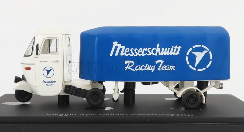 Modèle réduit Piaggio - Ape Pentaro Renntransporter Messerschmitt 1948
