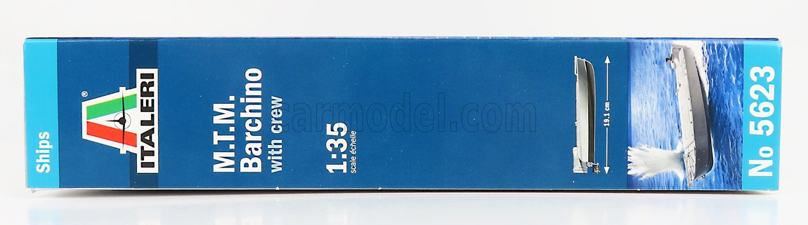 MODELLINO BARCA STATICO ITALERI BOAT M.T.M. BARCHINO MILITARE SCALA 1/35