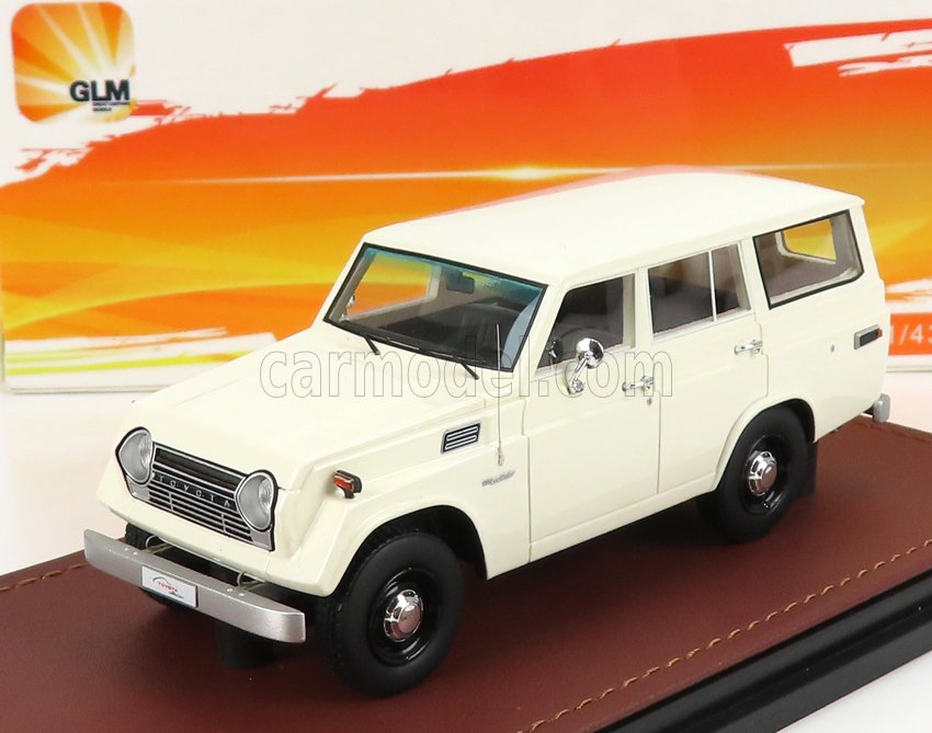 MODELLINO AUTO STATICO GLM TOYOTA LAND CRUISER FJ55 1979 BIANCO SCALA 1/43