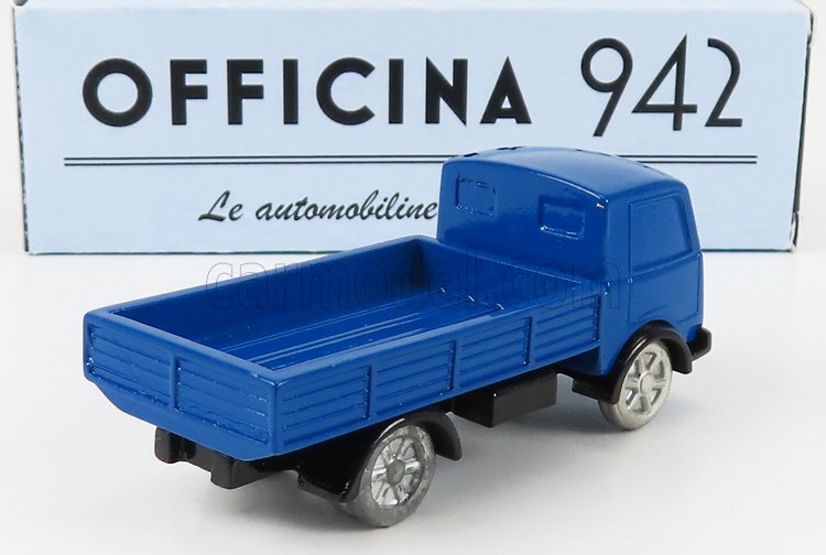 MODELLINO CAMION STATICO OFFICINA 942 FIAT 640N TRUCK 1949 BLU SCALA 1/76