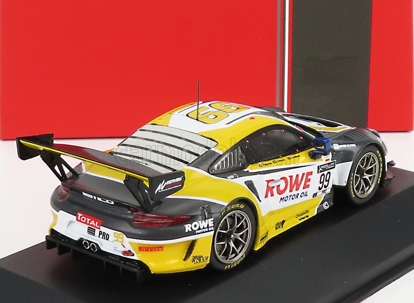 MODELLINO AUTO STATICO DIECAST PORSCHE 911 991 4.0L GT3 N.99 24H SPA 2020 1:43