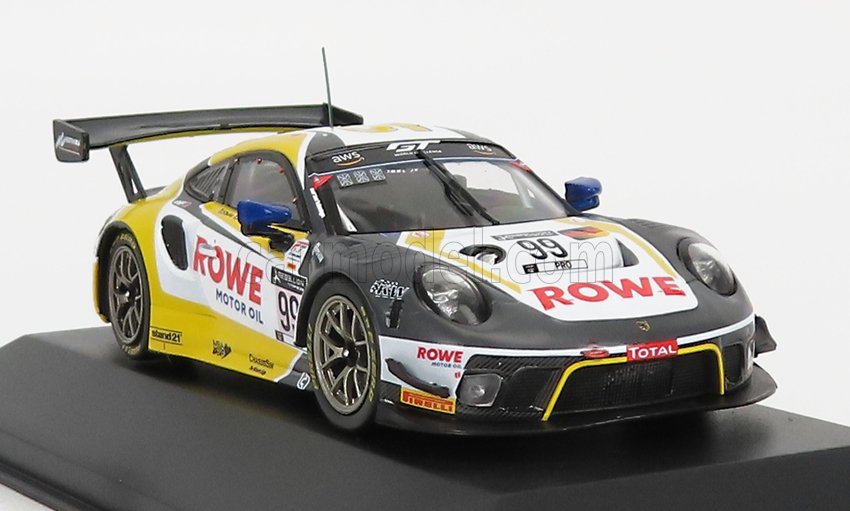 MODELLINO AUTO STATICO DIECAST PORSCHE 911 991 4.0L GT3 N.99 24H SPA 2020 1:43