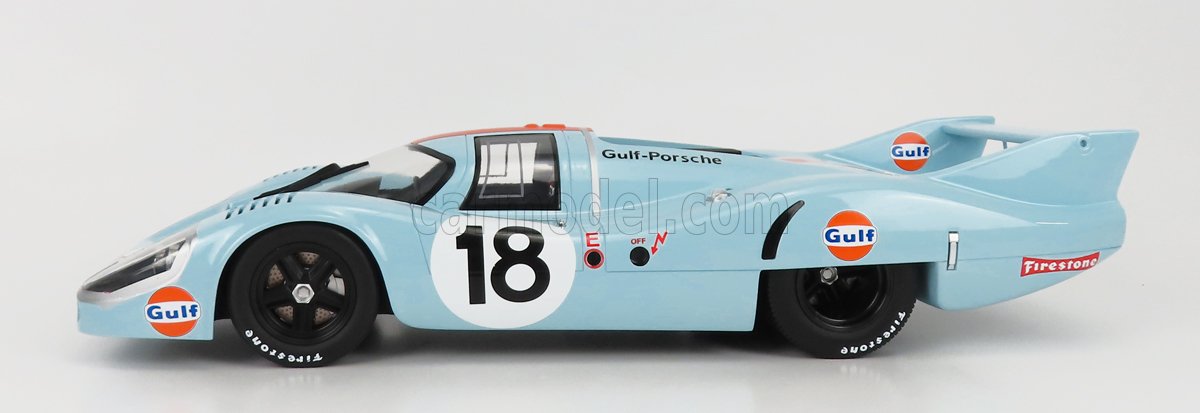 MODELLINO AUTO STATICO DIECAST PORSCHE 917LH LE MANS 1971 RODRIGUEZ OLIVER 1/12