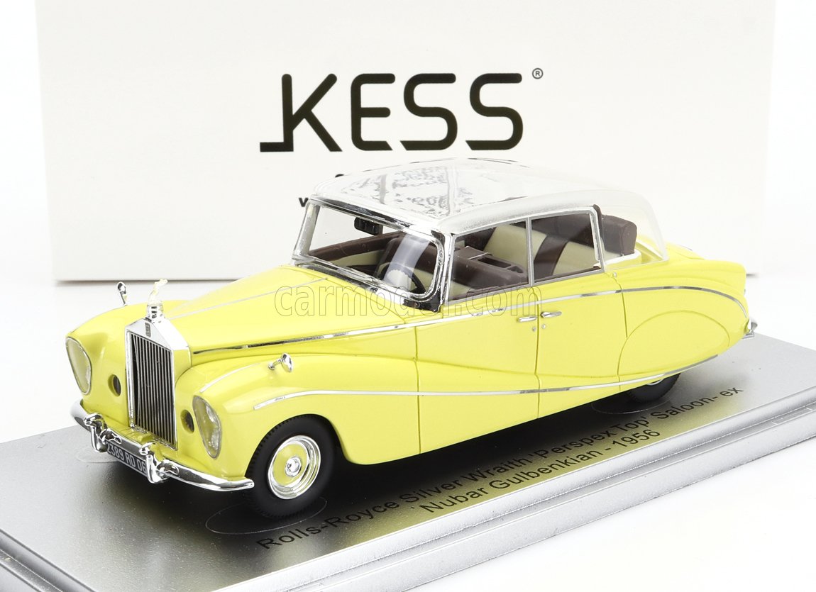 MODELLINO AUTO STATICO KESS ROLLS ROYCE SILVER WRAITH PERSPEX SALOON 1968 1/43