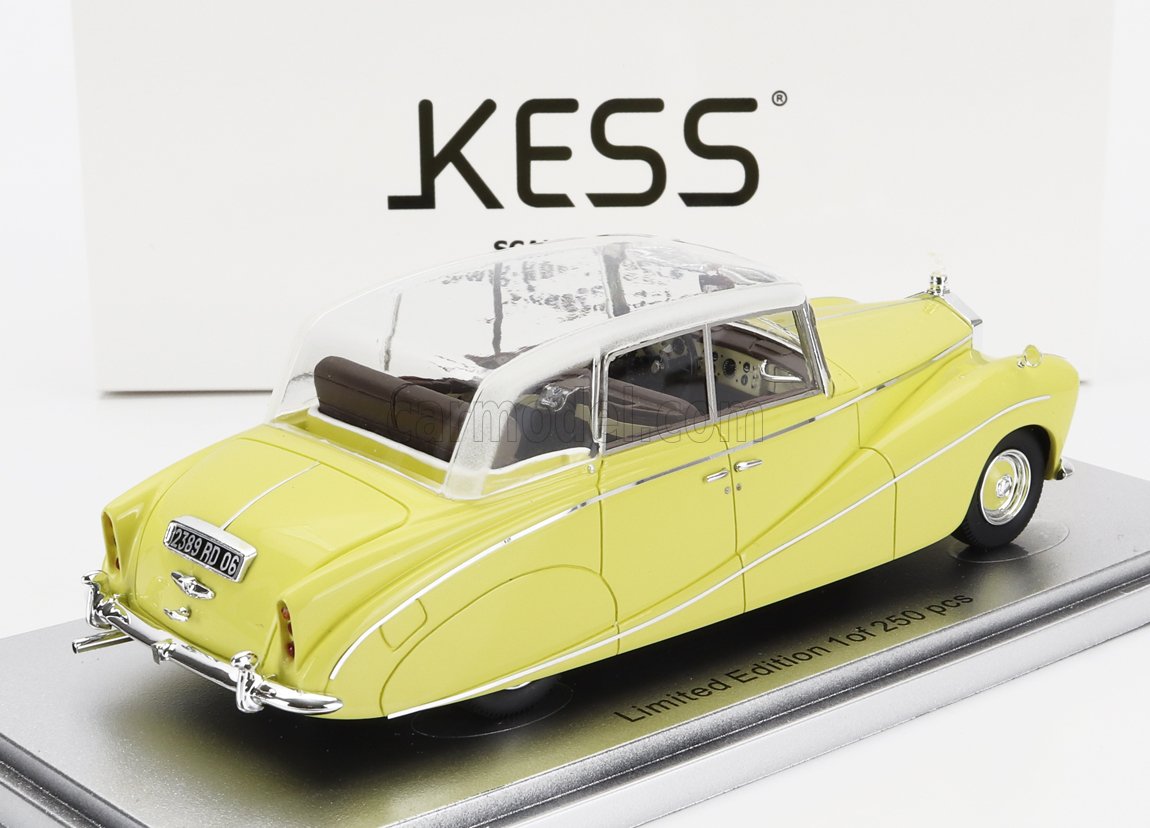 MODELLINO AUTO STATICO KESS ROLLS ROYCE SILVER WRAITH PERSPEX SALOON 1968 1/43