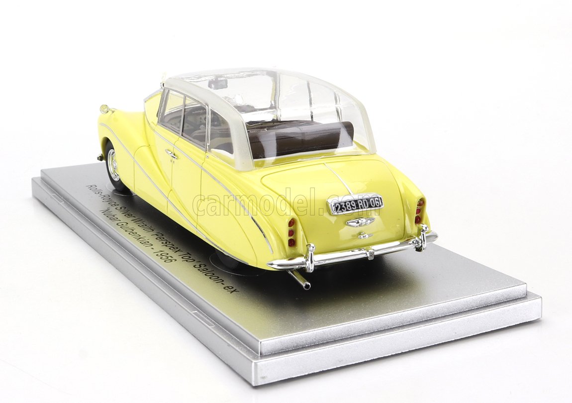 MODELLINO AUTO STATICO KESS ROLLS ROYCE SILVER WRAITH PERSPEX SALOON 1968 1/43