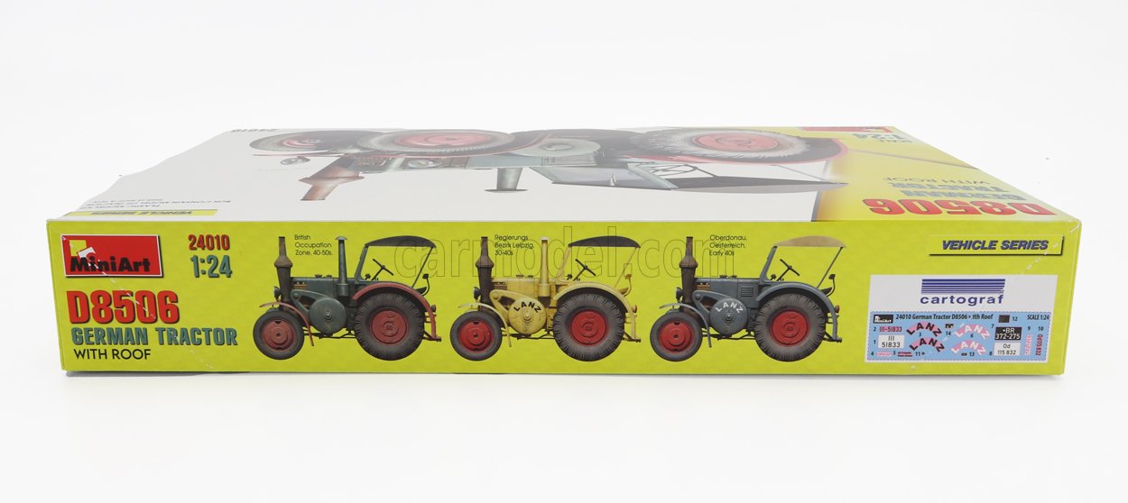 TMN: Miniart build a bigger bulldog - the D8500 1938 tractor in 1/24th scale