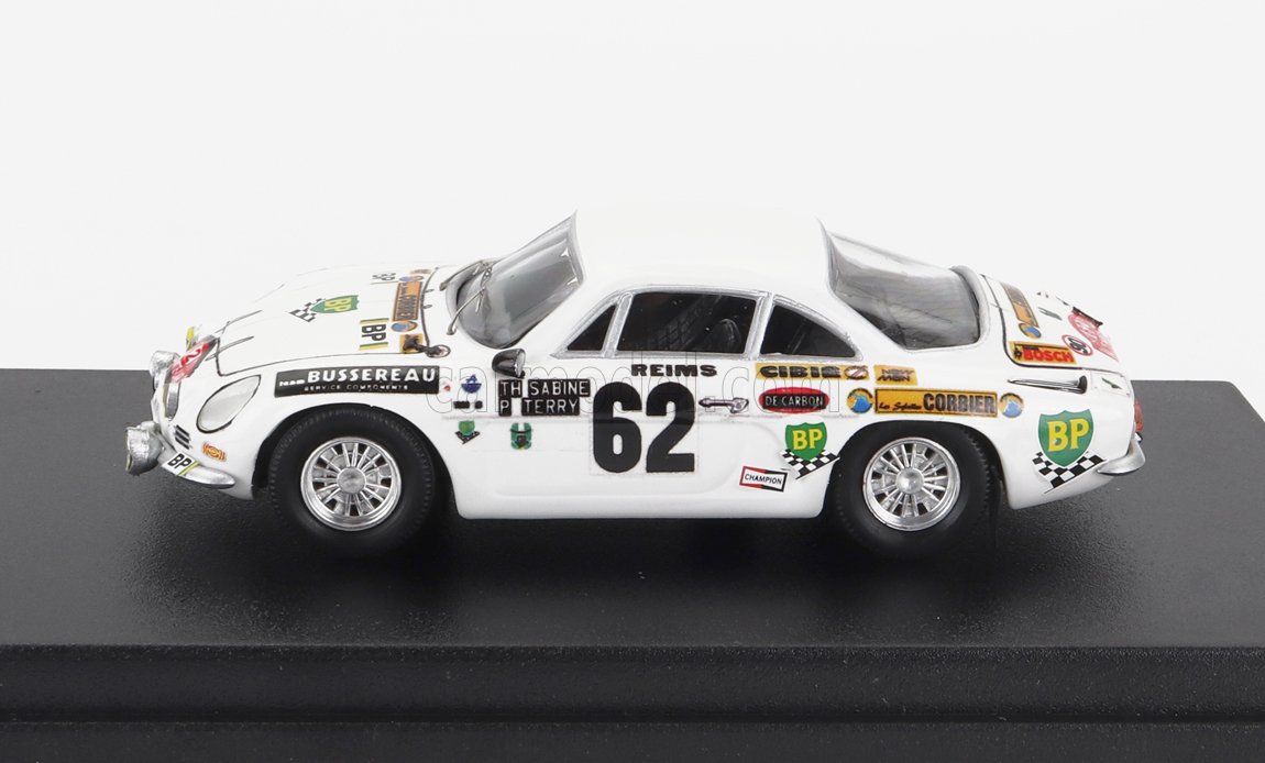 MODELLINO AUTO STATICO TROFEU ALPINE A110 RALLY MONTECARLO 1973 SABINE 1/43 - Foto 3 di 7