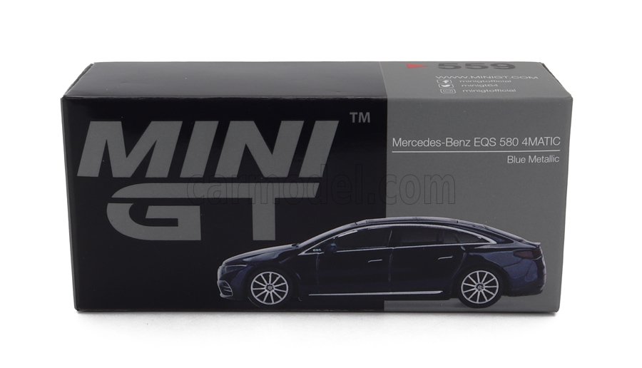 1/64 MINI-GT - MERCEDES BENZ - EQS 580 4MATIC LHD 2022 MGT00559-L