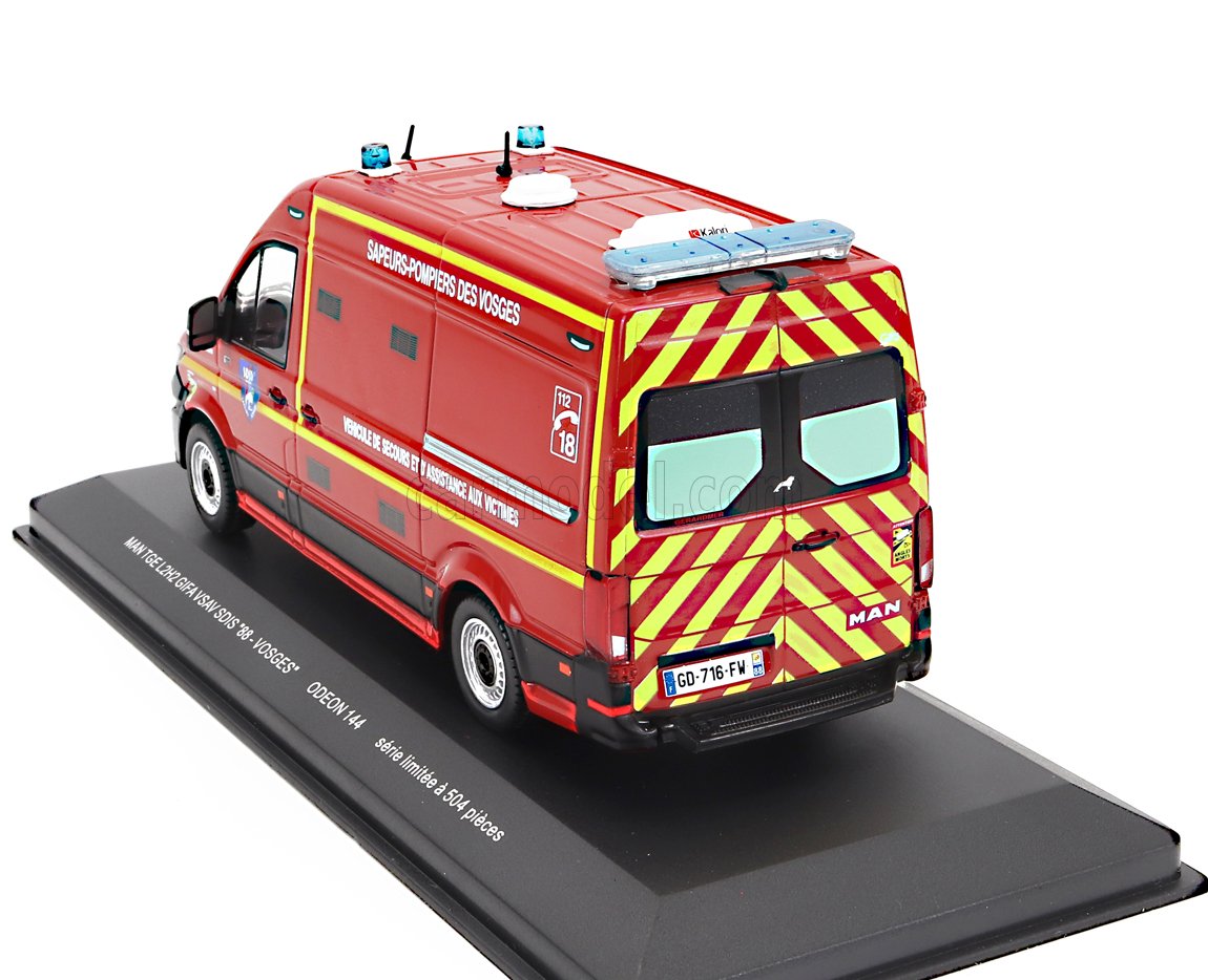 Odeon Ambulance Truck MAN TGE L2H2 GIFA SAMU 38