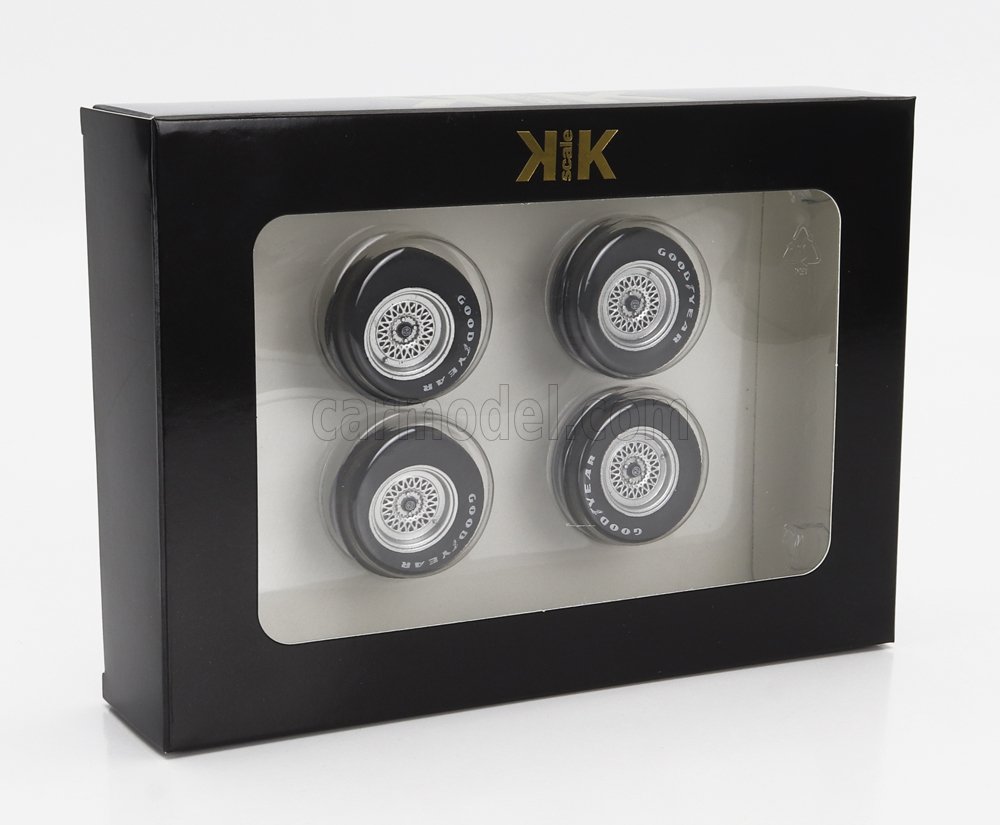 MODELLISMO AUTO STATICO DIECAST ACCESSORI SET 4X GOMME CERCHI LOTUS ESPRIT 1/18