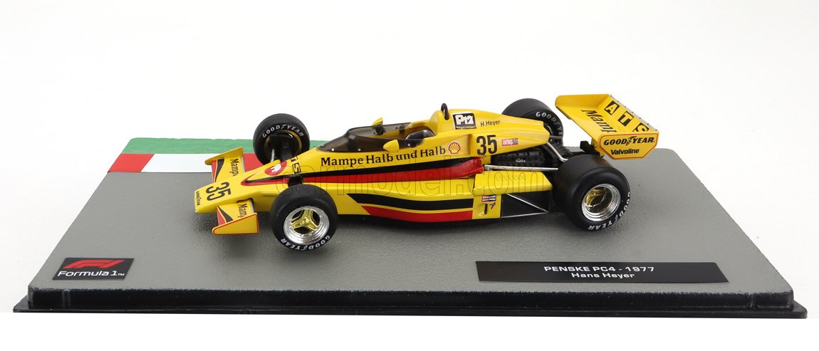 日本未発売　F1マシンコレクション　Penske ATS PC4 1977年 日本未発売 F1マシンコレクション Penske ATS PC4 1977年