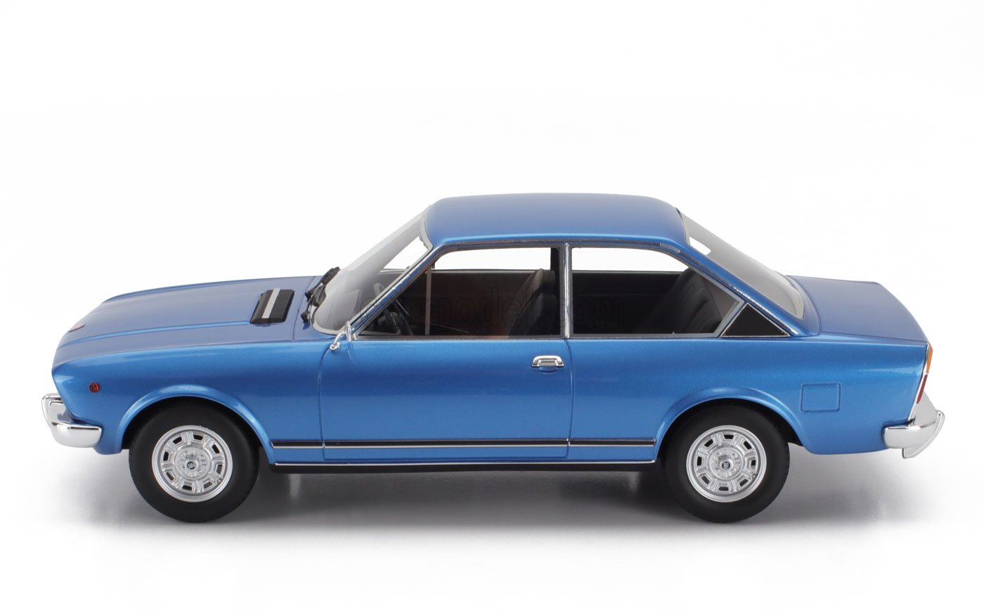 Modellauto Fiat 130 Coupé 1971 Grigio Chiaro Met. Laudoracing 1:18