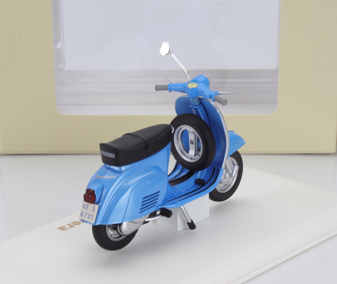 MODELLINO MOTORINO STATICO NOREV PIAGGIO VESPA 125 PRIMAVERA 1968 BLU SCALA 1/18