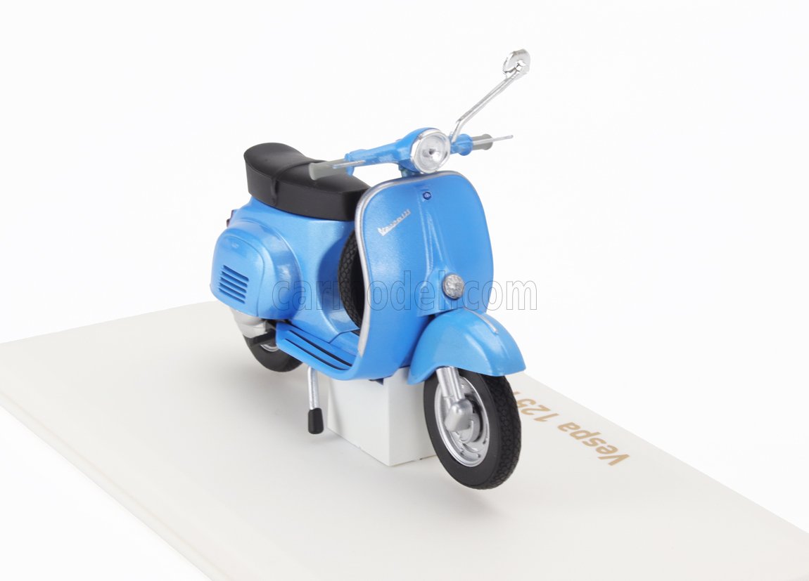 MODELLINO MOTORINO STATICO NOREV PIAGGIO VESPA 125 PRIMAVERA 1968 BLU SCALA 1/18
