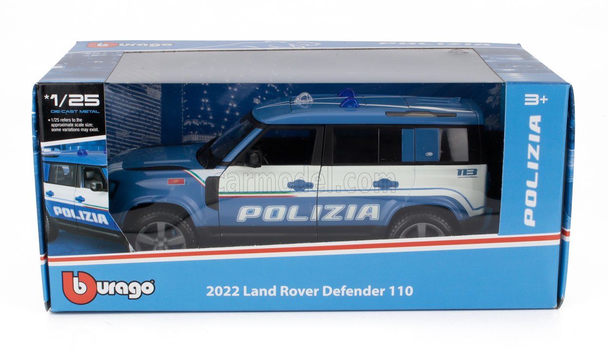 Automodello RANGE ROVER POLIZIA METROPOLITANA DI TERZA GENERAZIONE 1/76