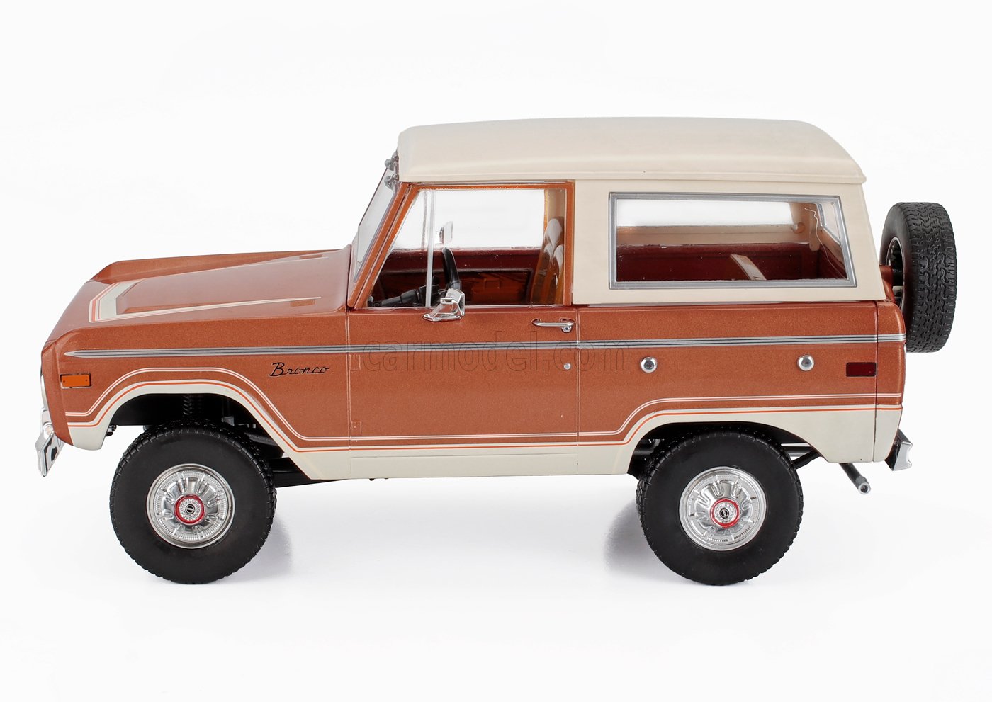 GREENLIGHT 1/18 FORD BRONCO RANGER 1973 MODELLINO AUTO MODELLISMO STATICO