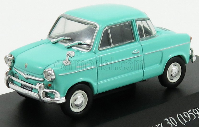 MODELLINO AUTO EPOCA STATICO NSU PRINZ 30 1959 VERDE MODELLISMO SCALA 1/43