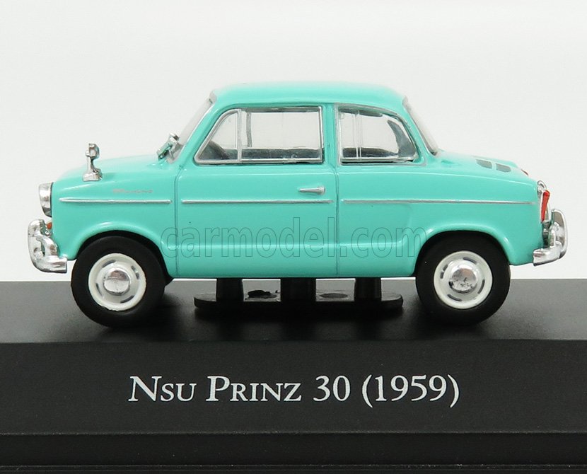 MODELLINO AUTO EPOCA STATICO NSU PRINZ 30 1959 VERDE MODELLISMO SCALA 1/43