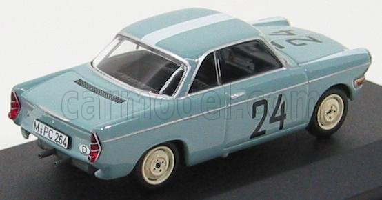 BMW 700 SPORT STUCK GREGER 12H HOCKENHEIM 1960 MINICHAMPS 1:43 MODELLINO AUTO