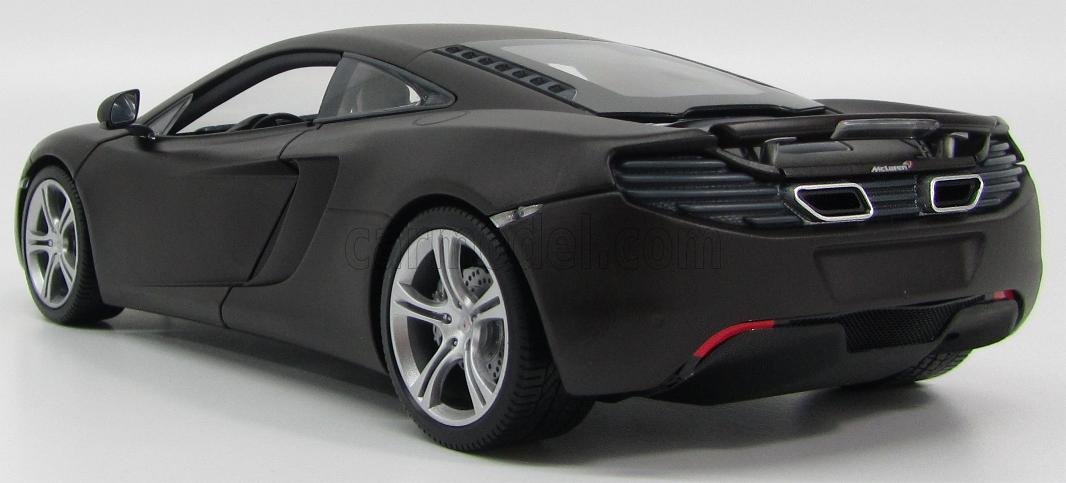 MCLAREN MP4-12C 2011 MATT NERO MINICHAMPS 1:18 MODELLINO AUTO STATICO DIECAST