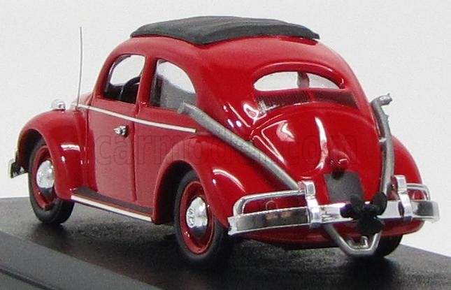 MODELLINO AUTO STATICO VOLKSWAGEN BEETLE ANFIBIO 2 BRASILE 1961 ROSSO SCALA 1/43