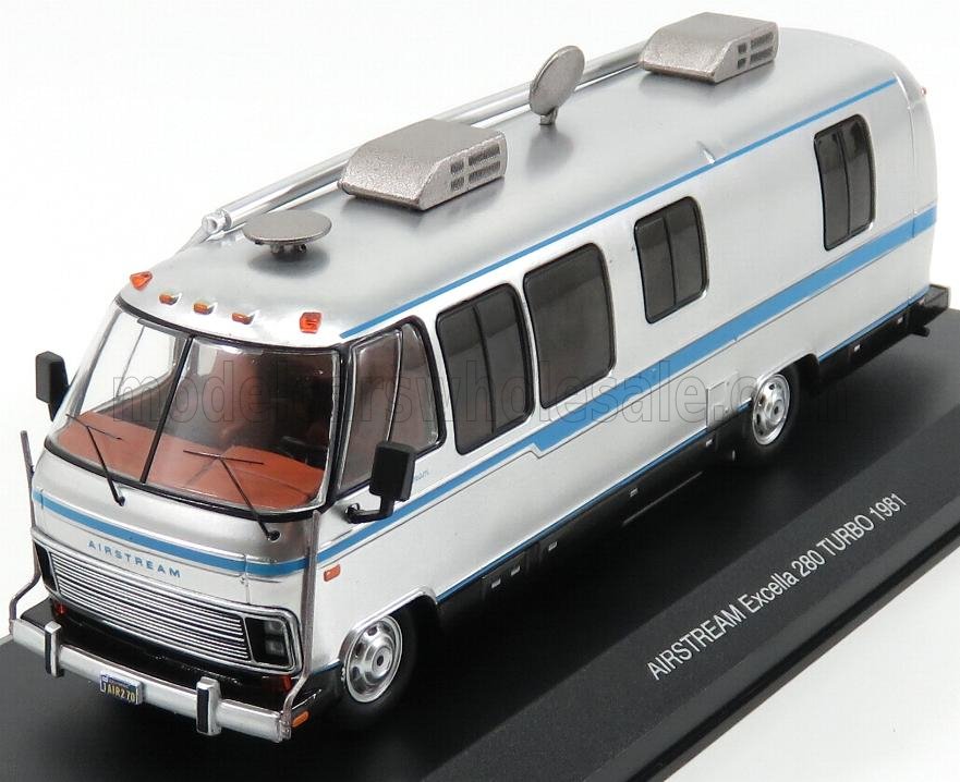 Miniature camping-car Airstream Excella Turbo 280 - Ixo Hachettes