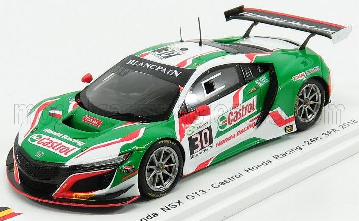 未開封エラー品 Spark 1/43 NSX GT3 '19スパ24h #30 未開封 Spark 1/43 SGT019 UPGARAGE NSX GT3 #18 アップガレージ NSX