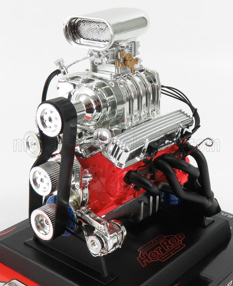 シボレーエンジン模型1/6 Chevrolet Blown Hot Rod Engine ホット 