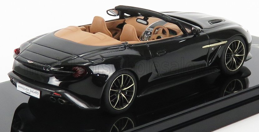 TSM430167-1/43 ASTON MARTIN VANQUISH ZAGATO VOLANTE SCORCHING BLACK 