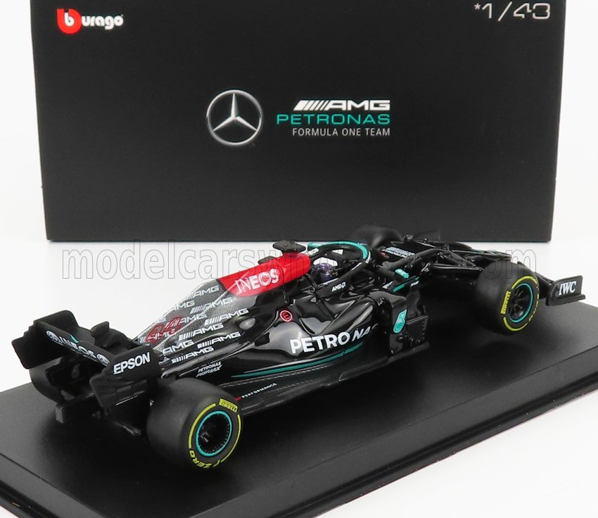 Burago 1:43 BURAGO Mercedes Gp F1 W12 M12 #44 2021 Lewis Hamilton Showcase BU38058HAM 