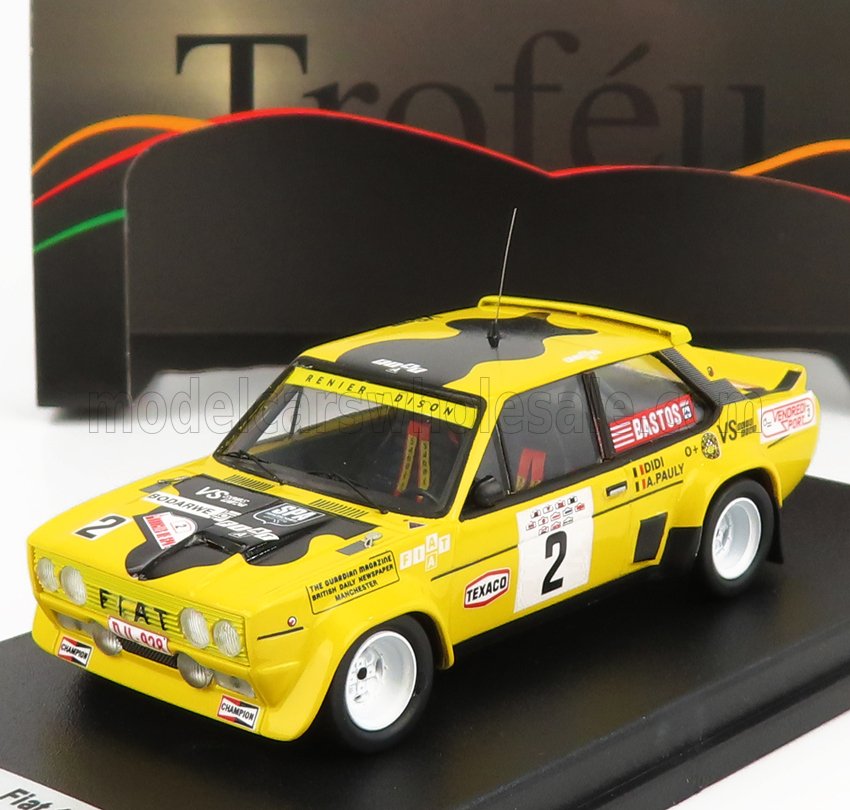トロフュー 1/43 フィアット131 アバルス Boucles Spa1981