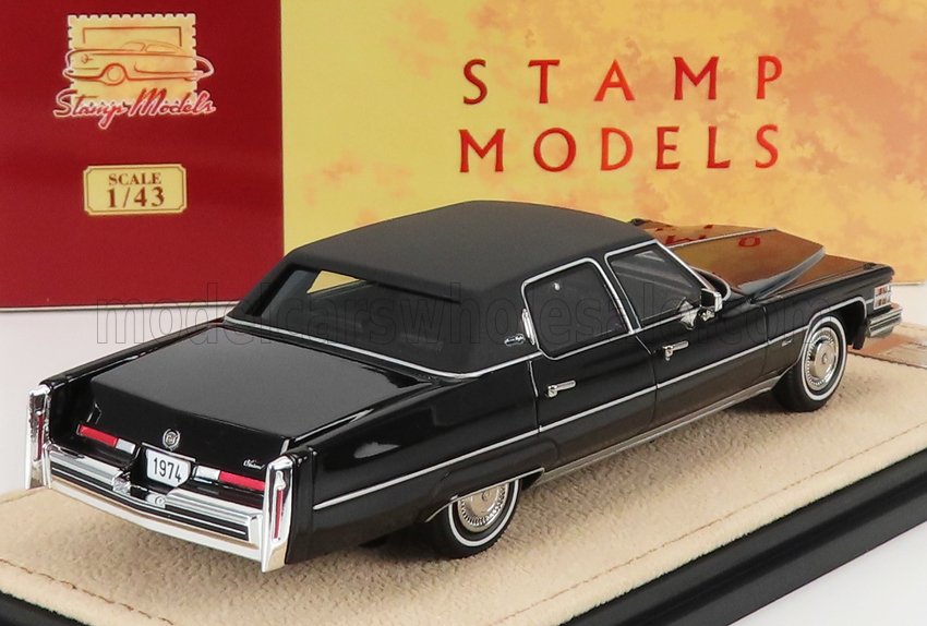 ミニカー StampModels Cadillac Fleetwood Brougham 1/43 STM84801 1984 Cadillac Fleetwood Brougham Coupe Maroon