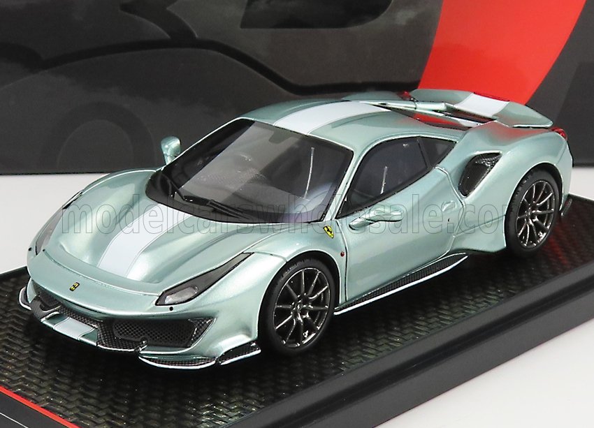 BBR 1/43 Ferrari 488 Pista ピスタ ジュネーブ2018 BBR 1/43 Ferrari 488 Pista RHD Blue Tour De France/ Italian Flag