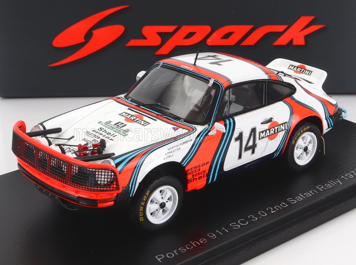 Spark スパーク 1/18 Porsche ポルシェ 911 SC 3.0 #5 イースト 