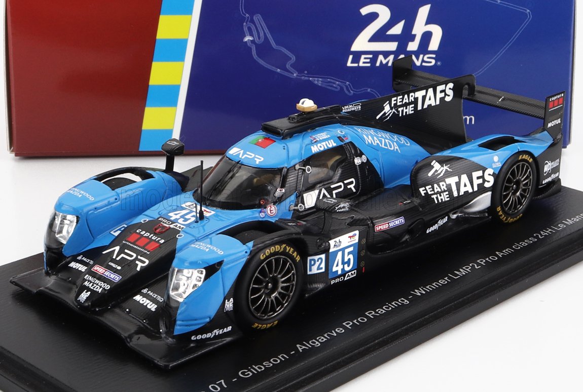 ミニカー　1/43 Oreca 07 - Gibson Algarve Pro Racing Winner LMP2 Pro Am class 24H Le Mans 2022 S. Thomas - J. Allen - R. Binder #45 [S8638] Oreca 07 Gibson Algarve Pro Racing winner LMP2 Pro Am 19° Le