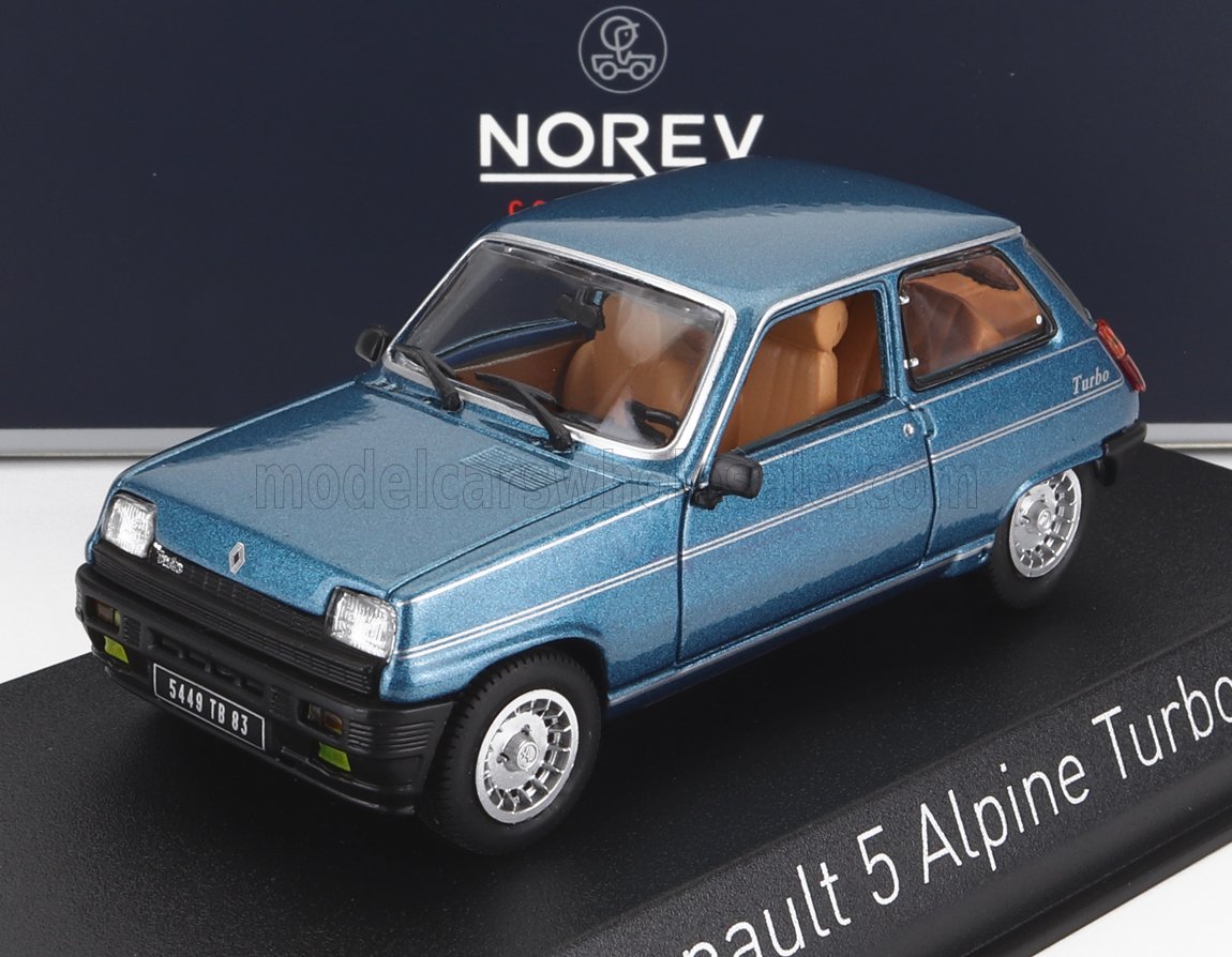 404-088 ノレブ 1/43 ルノー 5 Alpine Turbo 1983 MODELCARSWHOLESALE.COM