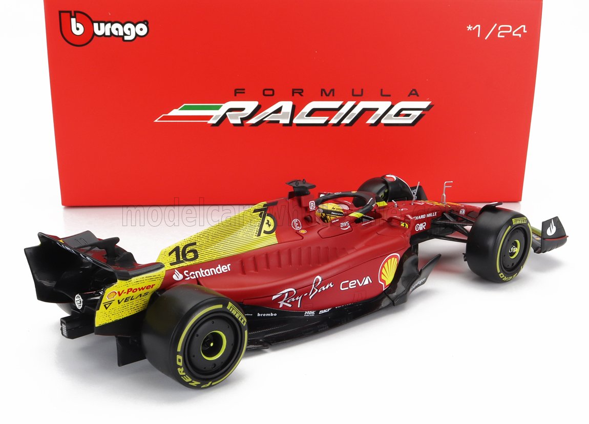 BBURAGO 1/43 - FERRARI F1-75 - Italy Monza GP 2022