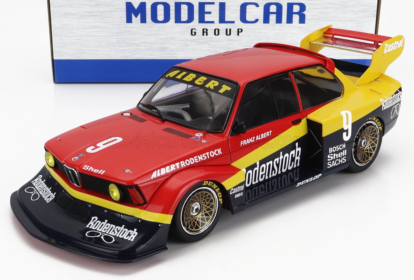 MCG 1/18  320 Gr.5 #9 ノリスリング DRM 1979 MODELCARSWHOLESALE.COM