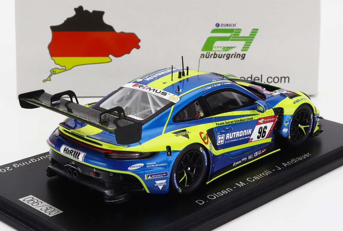 スパークモデル Sparkmodel Porsche 911GT3 RSR Alex Job Racing