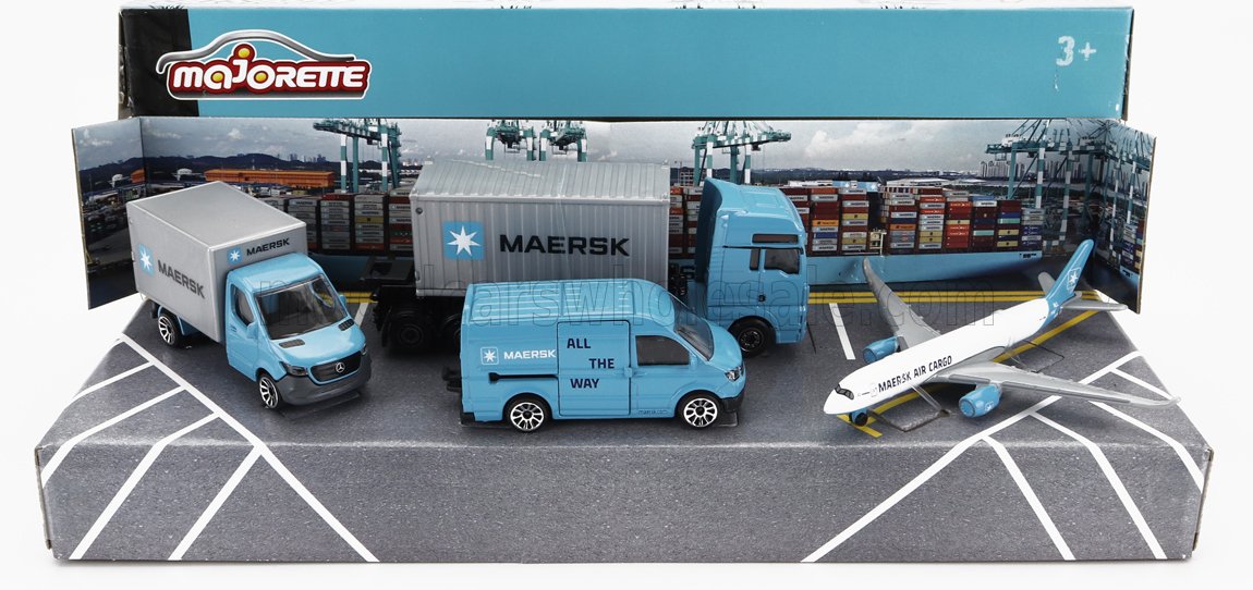 34R-042 Truck Model 1/87 メルセデスベンツ MAERSK 34R-042 Truck Model 1/87 メルセデスベンツ MAERSK