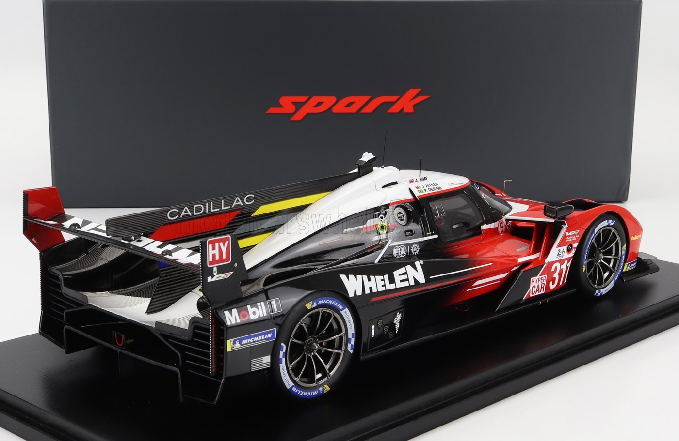 Spark 1/43 Cadillac Racing V-Series.R No.2 3rd 24hr Le Mans